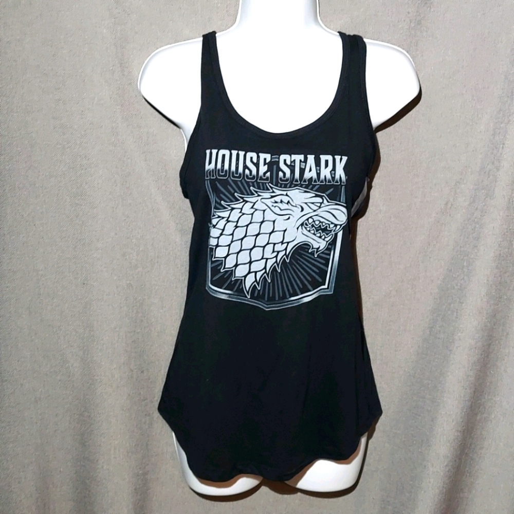 House Stark racerback M tank top NWOT
